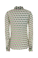 Dries Van Noten Printed Chiffon Cloudy Shirt