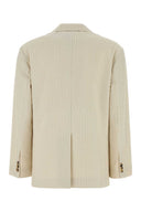Dries Van Noten Embroidered Cotton Blend Birdy Blazer