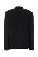 Dries Van Noten Black Wool Blend Bosea Blazer