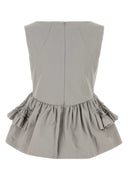 Dries Van Noten Grey Cotton Casey Top