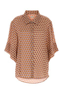 Dries Van Noten Printed Satin Clea Shirt
