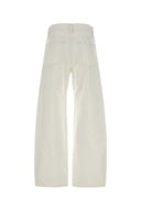 Frame White Denim The Bow Jeans