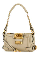 Chloe Sand Leather Small Paddington Shoulder Bag
