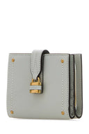 Chloe Pastel Light Blue Leather Paddington Wallet