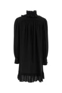 Chloe Black Crepe Mini Dress