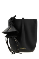 Givenchy Black Leather Nano Snap Bucket Bag