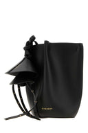 Givenchy Black Leather Nano Snap Bucket Bag
