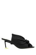 Givenchy Black Leather Boudoir Mules