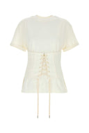 Alexander Mcqueen White Cotton T Shirt
