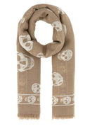 Alexander Mcqueen Printed Chiffon Foulard