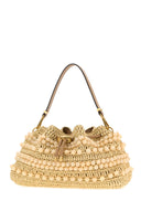 Jimmy Choo Raffia Medium Cinch Handbag