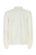 Michael By Michael Kors White Cotton Blouse
