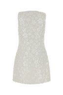 Michael By Michael Kors Embellished Stretch Polyester Mini Dress