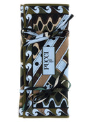 Emilio Pucci Printed Canvas Travel Chess Set
