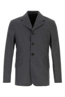 Jil Sander Grafietwollen blazer
