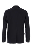 Jil Sander Navy Blue Wool Blazer