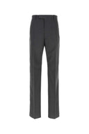 Jil Sander Dark Grey Wool Pant