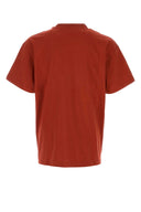Carhartt Wip Red Cotton S/S American Script T Shirt