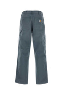 Carhartt Wip Air Force Bleu Canvas Single Knee Pant