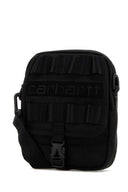 Carhartt Wip Black Canvas Prescott Shoulder Pouch