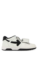 Off White White Leather Out Of Office Sneakers