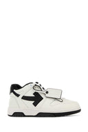 Off White White Leather Out Of Office Sneakers