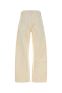 Agolde Ivory Denim Arc Jeans