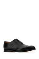 Church's Black Leather Consul Lace Up Shoes