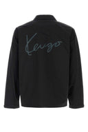 Kenzo Black Cotton Blend Jacket