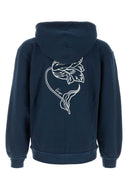 Kenzo Blue Cotton Sweatshirt