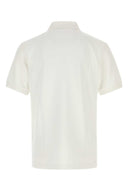 Kenzo White Piquet Polo Shirt