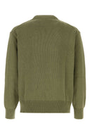 Kenzo Olive Green Cotton Sweater
