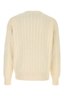 Kenzo White Cotton Blend Sweater