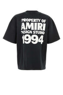 Amiri Black Cotton Oversize T Shirt