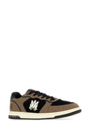 Baskets Newport en daim et tissu bicolores Amiri