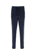 Brunello Cucinelli Blue Linen Pant