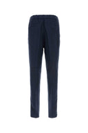 Brunello Cucinelli Blue Linen Pant