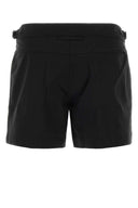 Tom Ford Black Polyester Swimming Shorts