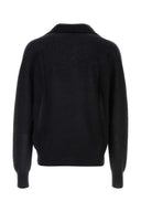 Tom Ford Black Cashmere Blend Polo Shirt