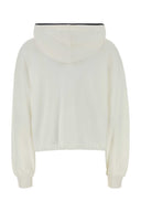 Brunello Cucinelli White Piquet Sweatshirt