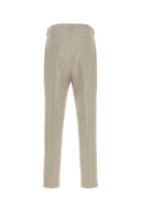 Brunello Cucinelli Grey Cotton Blend Pant