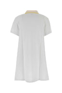 Loewe White Piquet Polo Dress