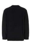 Valentino Garavani Black Cashmere Polo Shirt
