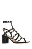 Valentino Garavani Rockstud-sandaler i svart skinn