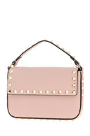 Valentino Garavani Pink Leather Rockstud Handbag