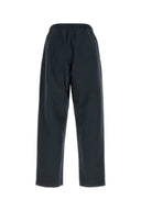 Prada Navy Blue Cotton Blend Pant