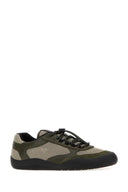 Prada Multicolor Leather And Mesh Speedrock Sneakers