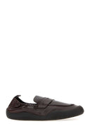 Prada Dark Brown Leather Speedrock Loafers