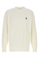 Prada White Cotton Sweater