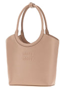 Miu Miu Antiqued Pink Leather Ivy Handbag